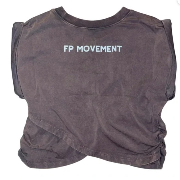 FP Movement by Free People Hot Shot Logo Crossover Set Dark Shadow Combo sz S NW - Picture 9 of 10